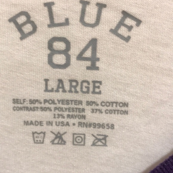 Kansas State Wildcats Supima Ringer Tee NWT - Picture 3 of 3